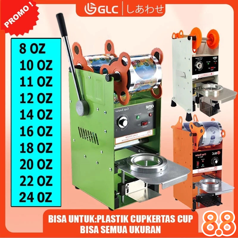 Mesin Cup Sealer Mesin Press Gelas Plastik bisa  Sealing Machine Alat penutup minuman Mesin Segel Ge