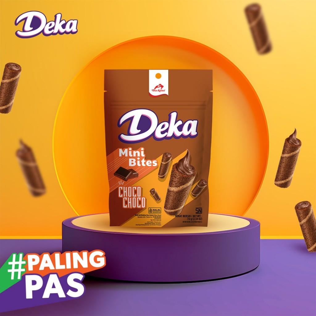 

DEKA Wafer Mini Bites - Choco Choco 72g - isi 2 Pcs