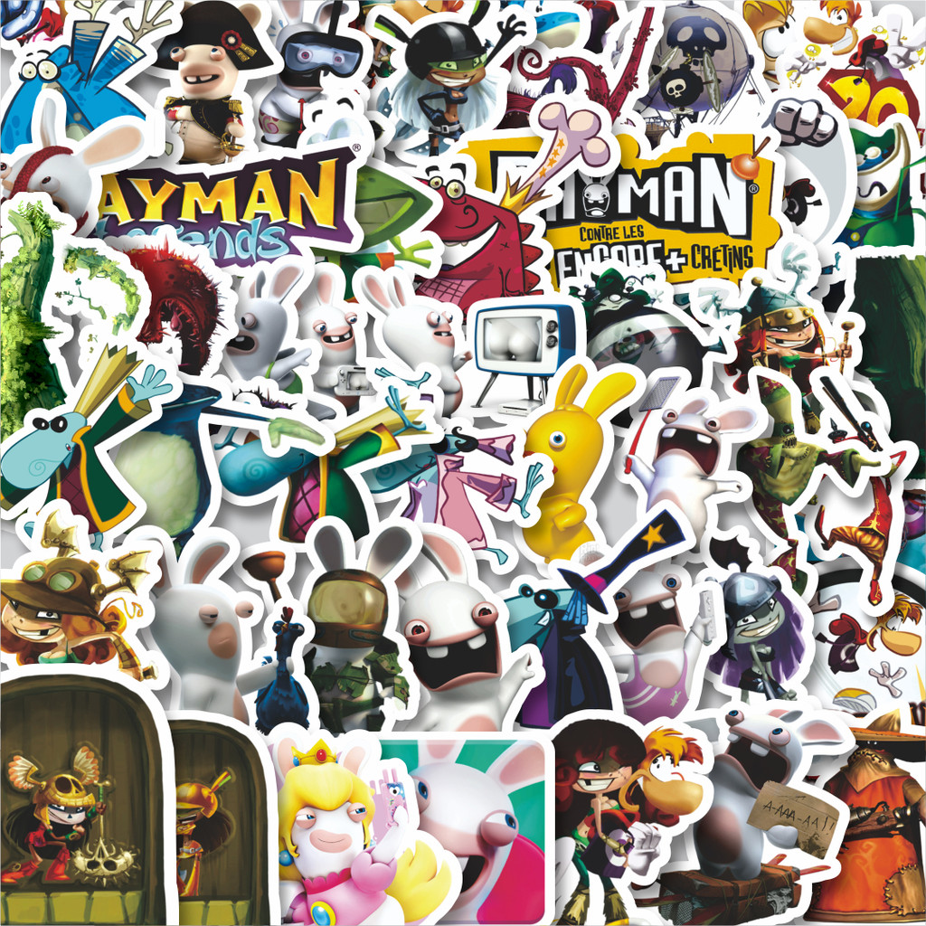 

Stiker Cutting Pack Stiker Game Series Rayman Universe Character Mix 1 Isi 100Pcs Series Aesthetic Lucu Keren Untuk Koper Bahan Vynil