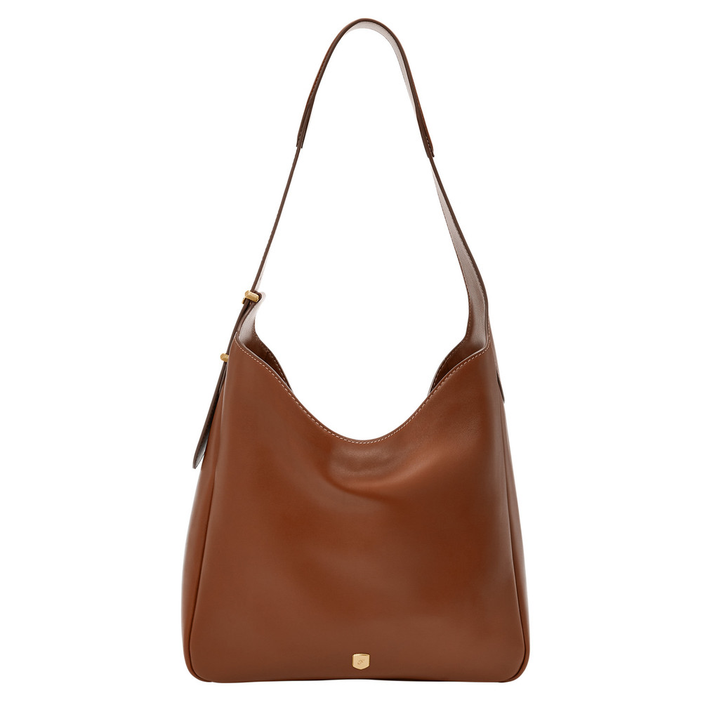 Fossil Dillon Hobo Bag Medium Brown Tas Wanita - ZB11091-200