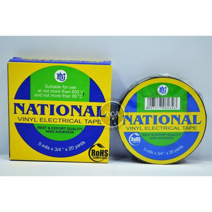 

Isolasi Listrik Hitam / Isolasi Kotak National