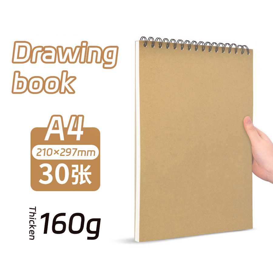 

[DOTDING] Buku Sketch A4-160GSM Kertas Tebal Cover Keras Untuk Seni & Sekolah Buku Gambar Spiral - Pengiriman Cepat H164