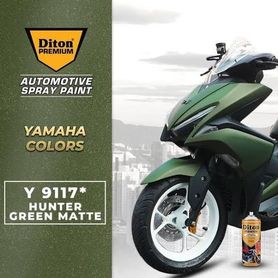 Pilox DITON PREMIUM Metalik - Sparkling Gold Merah Doff Red Candy - HunterGreenMatt