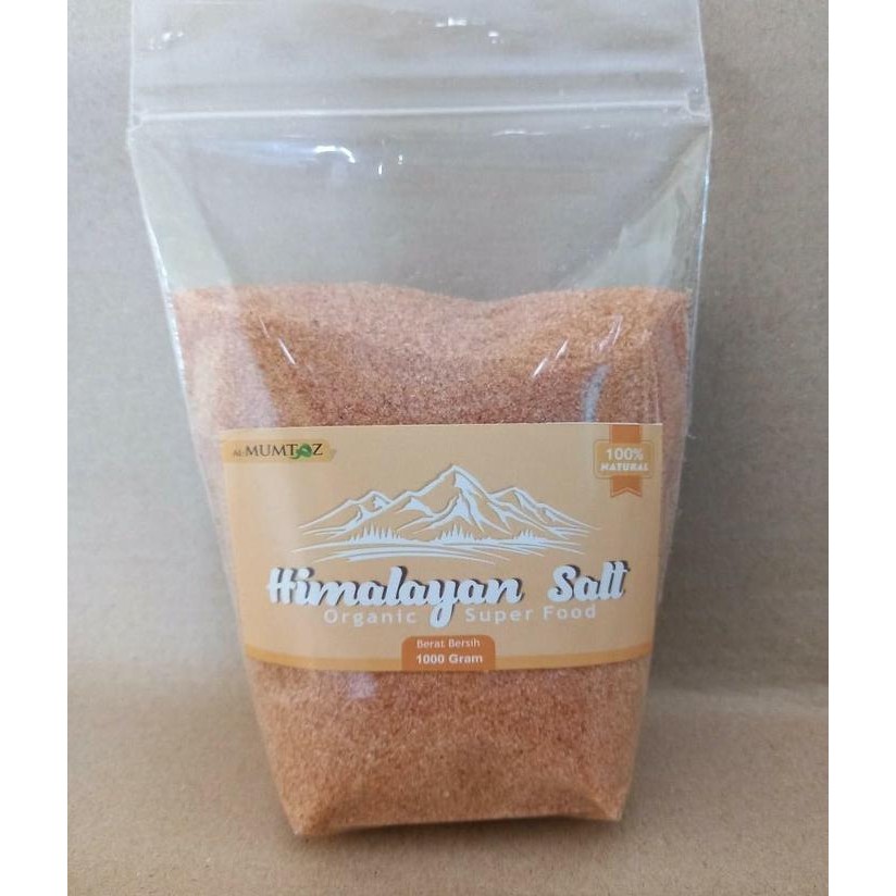 

Promo Himsalt Garam Himalaya 1 kg Natural Himalayan Salt pink Garam Kesehata - 100 gram