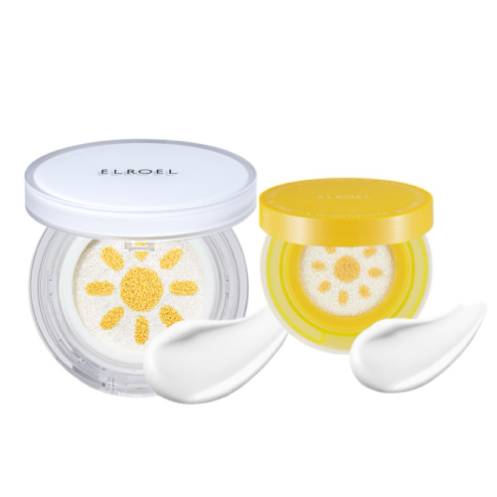 ELROEL PANG PANG YELLOW SUN CUSHION PLUS | MINI CUSHION ELROEL