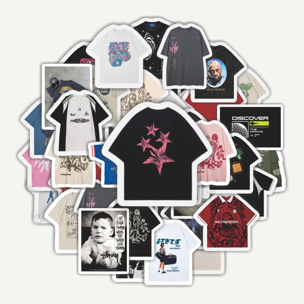 

Sticker Pack Stiker T-Shirt V13 | Sticker TUMBLR | Stiker LAPTOP KOPER HELM