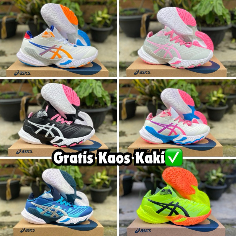 HASBI.SHOP SEPATU VOLLY WANITA ASICS METARIS SEPATU OLAHRAGA