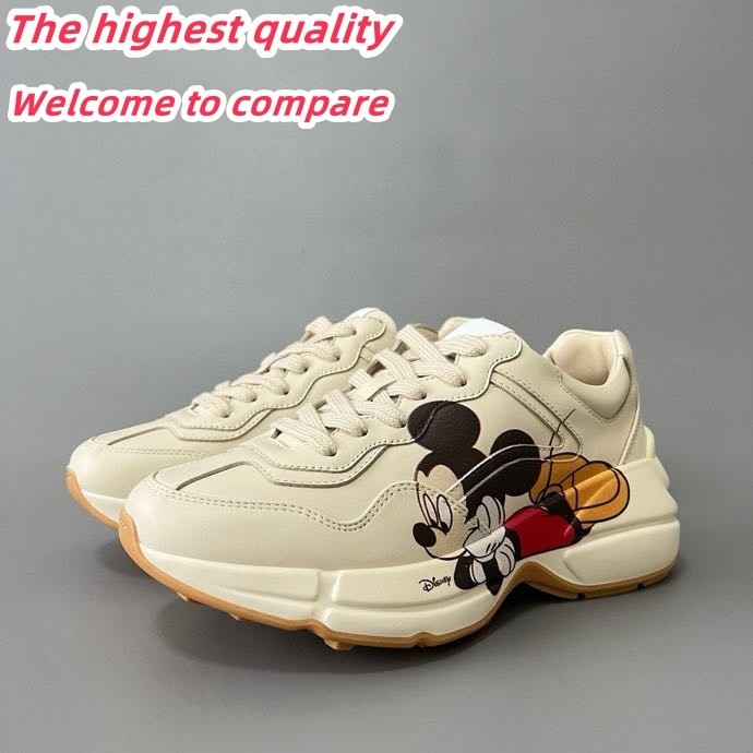 GU Rhyton Series Mickey Mouse Dad Shoes Casual Sports Running Shoes Unisex 7600667