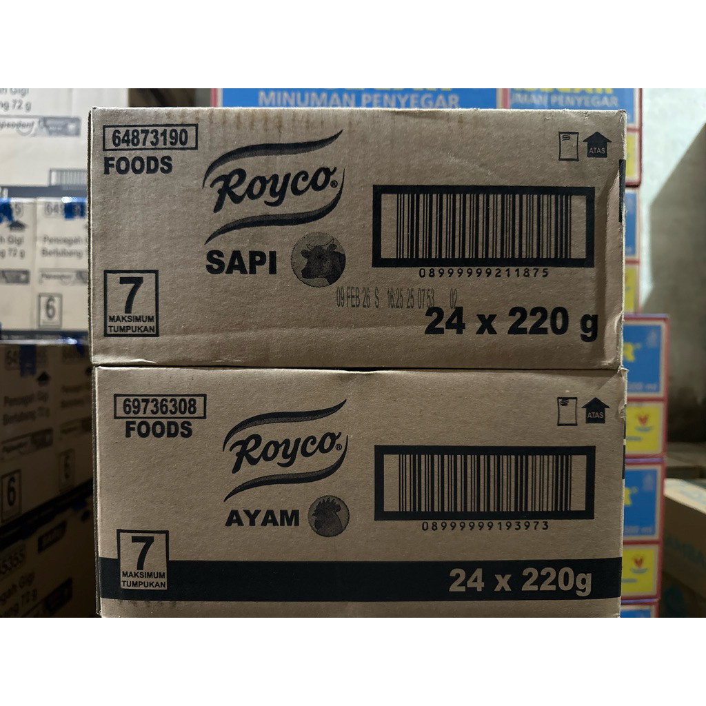 

Royco 220 gram @ 24 bungkus / 1 dus