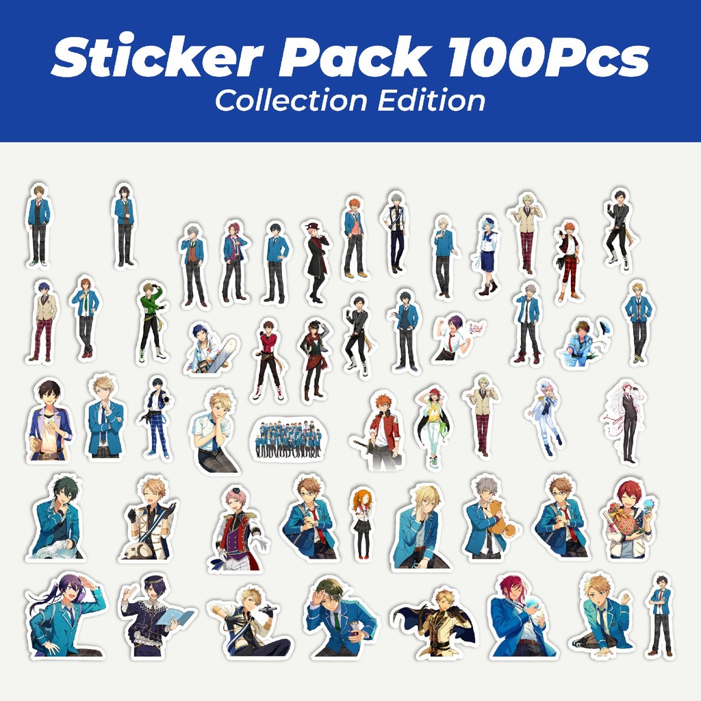 

Hot Stiker Video Game Series Ensemble Stars Character Mix Lucu Anti Air Stikers Berperekat Waterproof Sticker Decal Buat Motor Helm Buku Journal Koper Casing HP Laptop Botol Minum