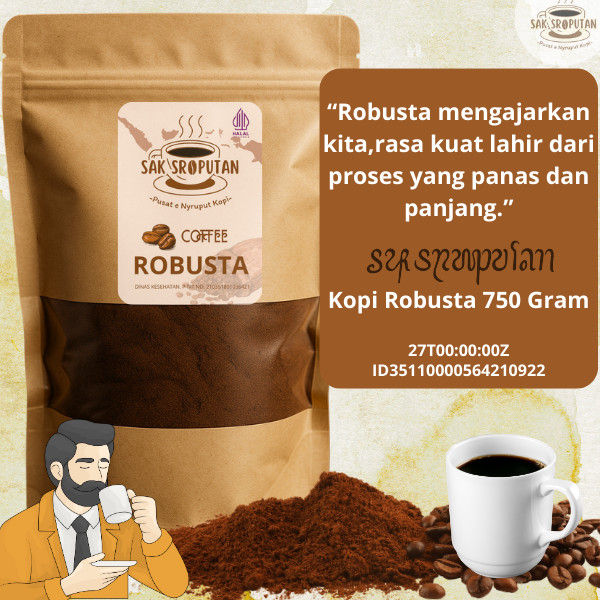 

kopi bubuk robusta kemasan 750 Gram kopi bubuk robusta 750 gram bubuk kopi robusta
