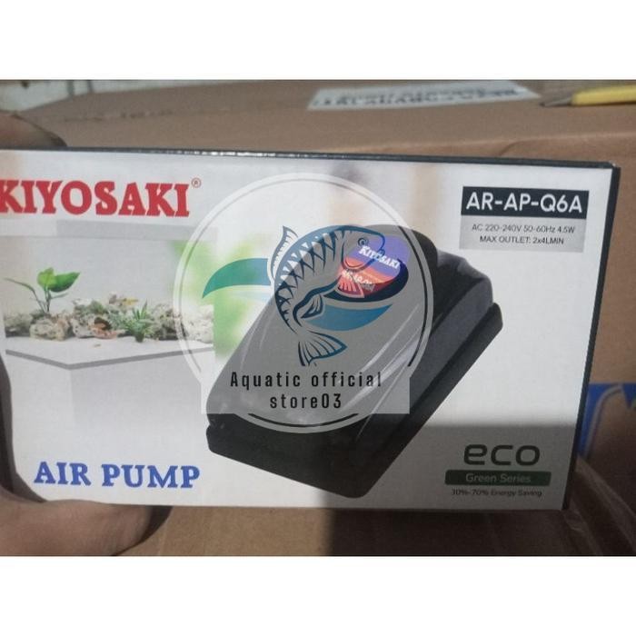 Aerator 2 lubang AT410 / aerator 2 lubang / pompa udara aquarium / air pump / mesin aerator 2 lubang