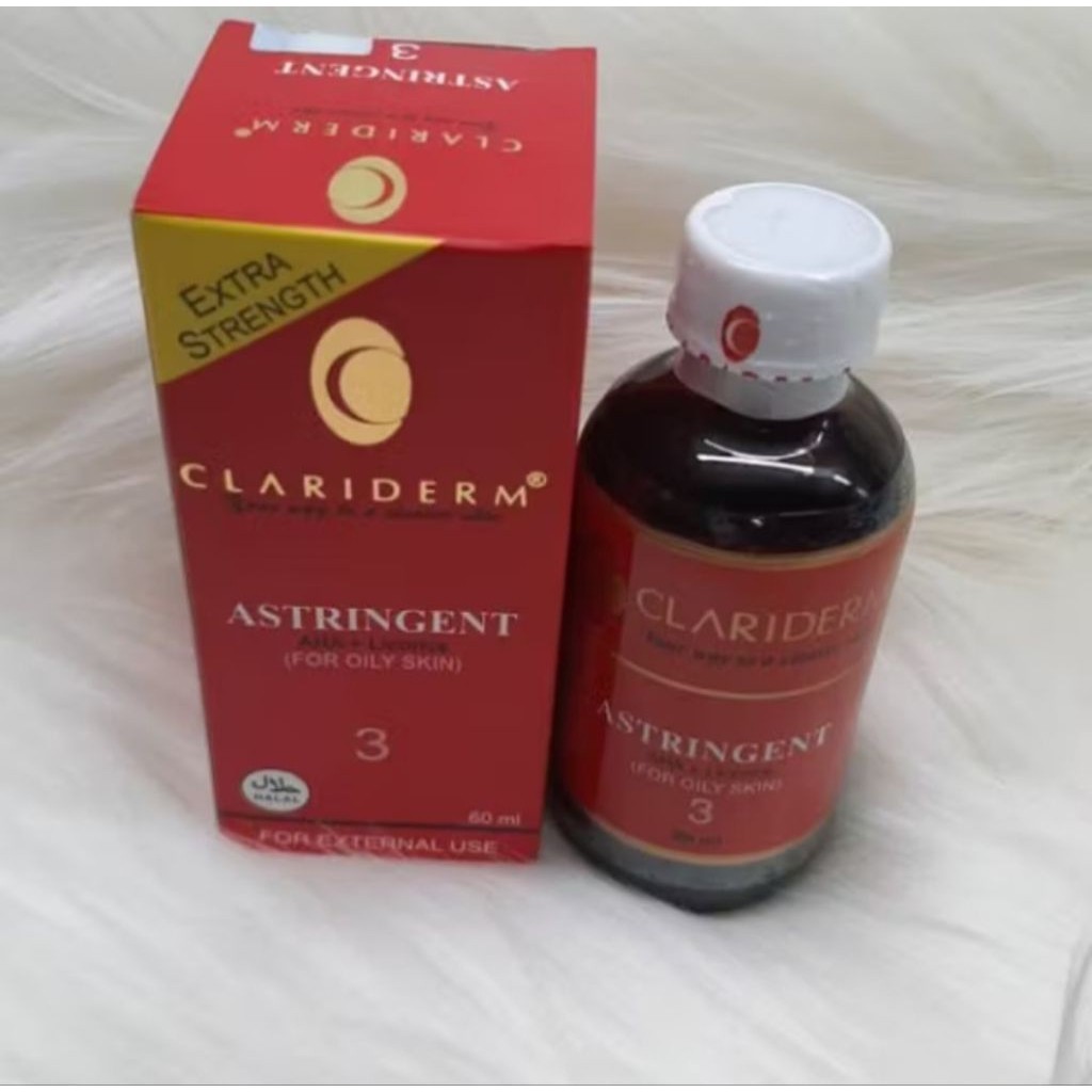 CLARIDERM TONER ASTRIGENT ORIGINAL PHILIPHINE - CLARIDERM ORI BPOM