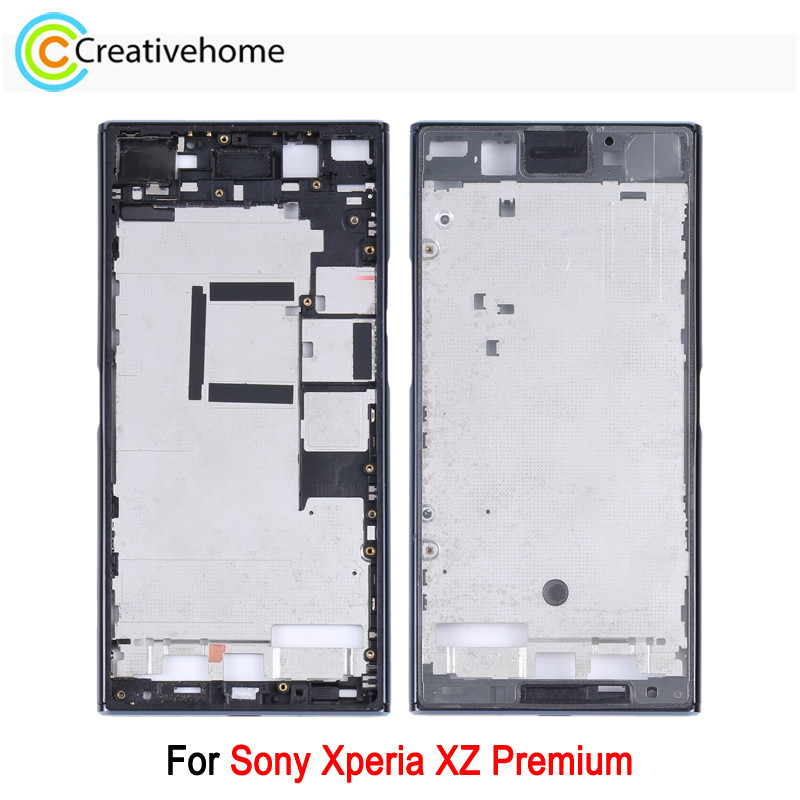 Middle Frame Bezel Plate For Sony Xperia XZ Premium Phone Repair Replacement Part