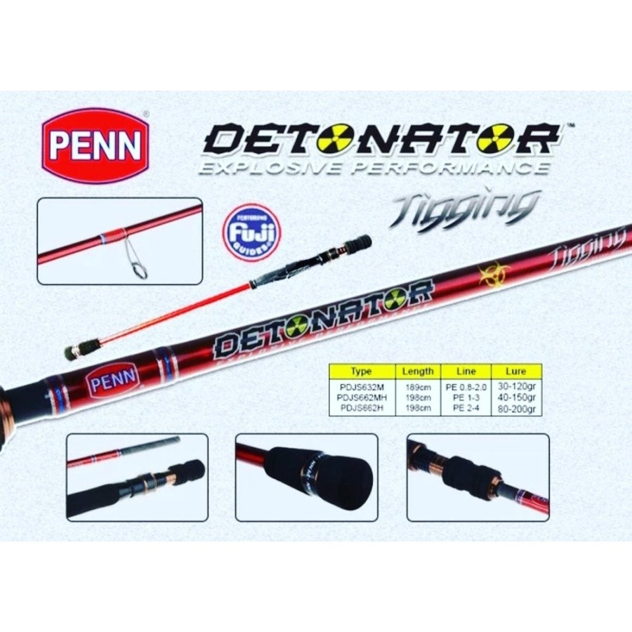 ZONA PEMANCING - Joran PENN Detonator Jigging