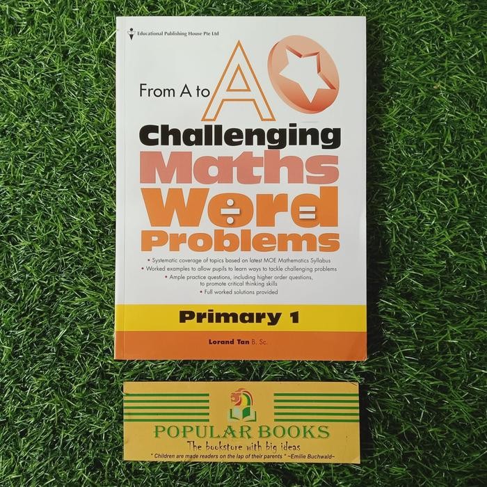 

From A to A Star Challenging Maths Word Problems - Primary 1