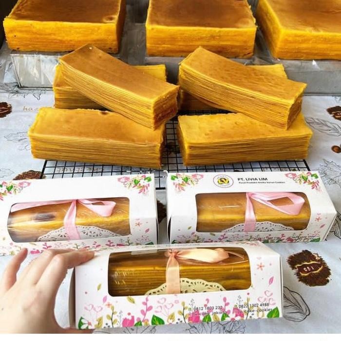 

Lapis premium mini 6x20cm (1/3 loyang) tanpa tepung