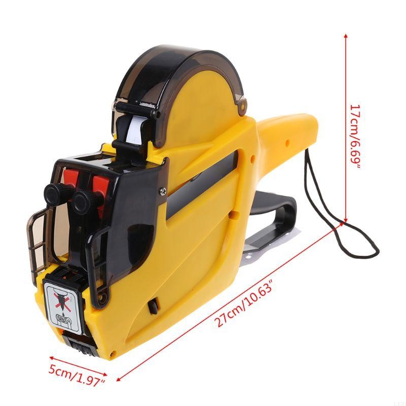 

L43D MX-6602 10 Digits 2 Lines Price Tag Marker Pricing Price Labeller For Superm