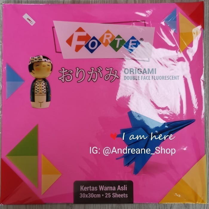 

Kertas Origami Forte Double Forte 30x30 cm