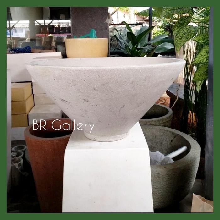 Pot teratai air teraso kaki piramid -DA