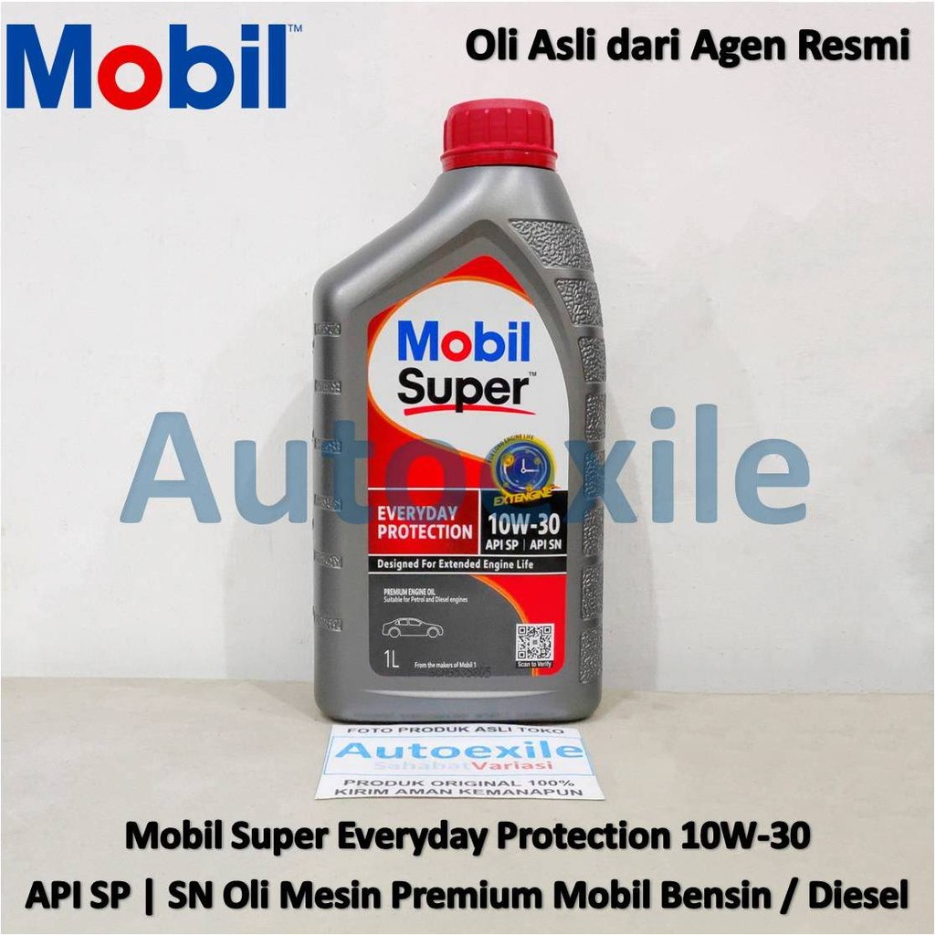Oli Asli Mobil Super 10W-30 Everyday Protection API SP / SN Premium Engine Oil Mesin Original Untuk 