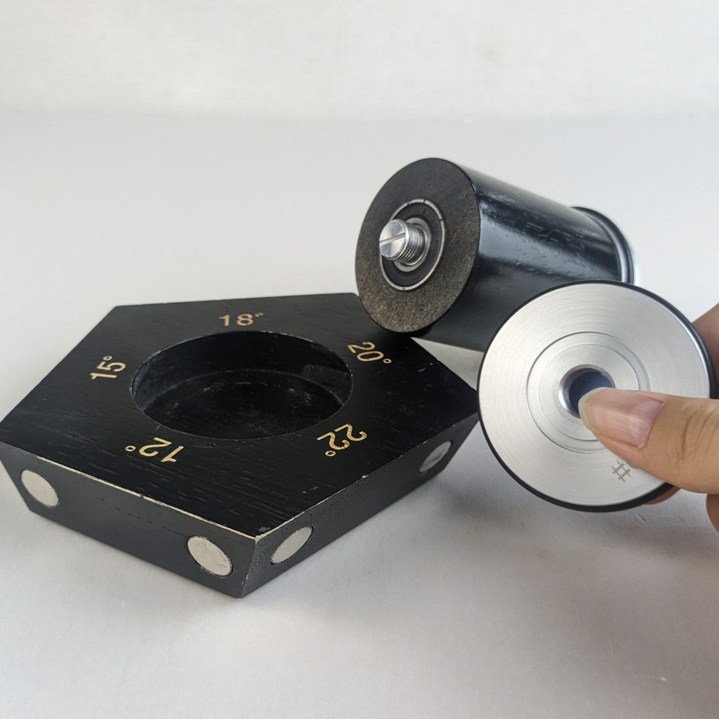 

Roller Fixed Angle Sharpener 12° 15° 18° 20° 22° Quick Safe Sharpening Diamond Agate Stone Whetstone Polishing