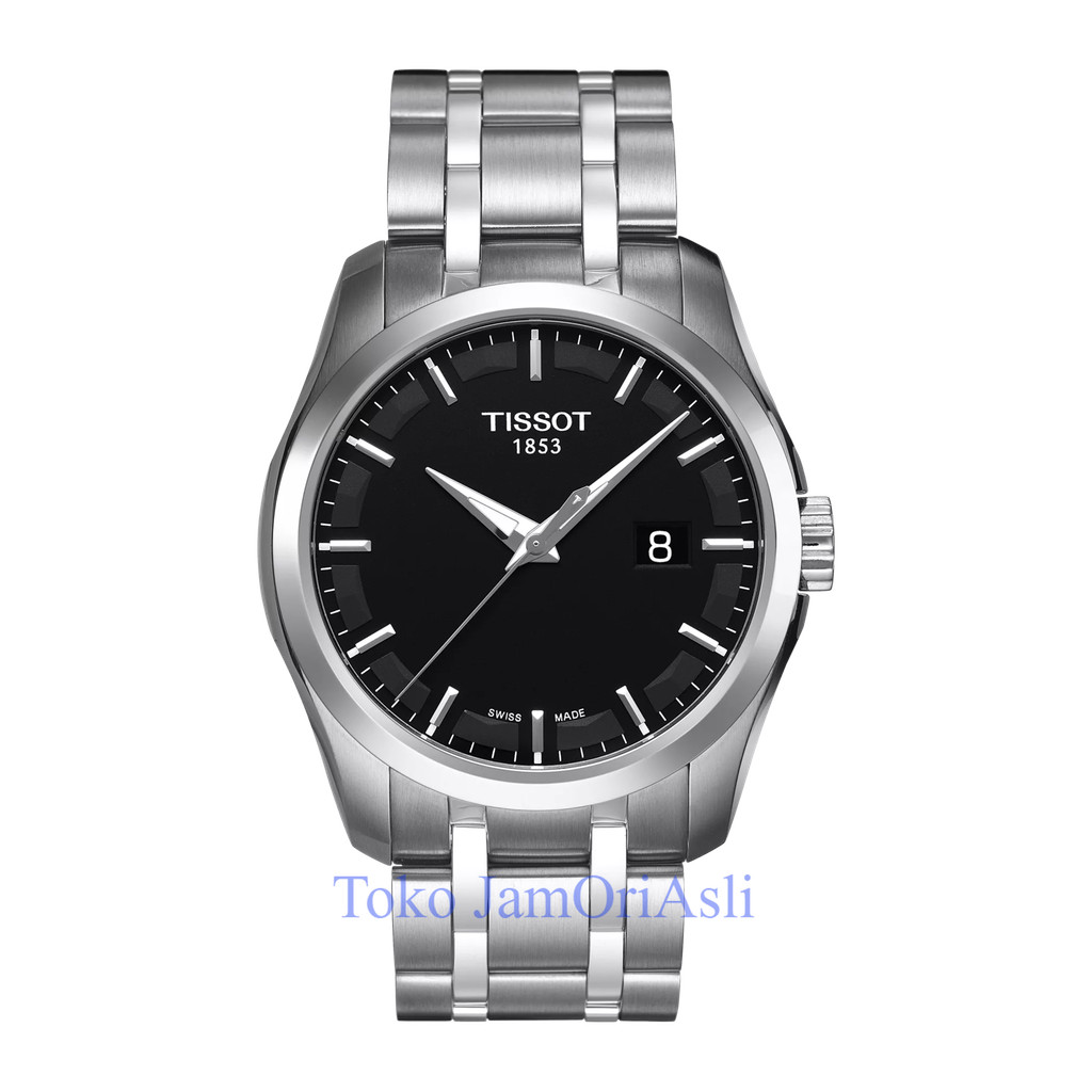 Promo Original Jam Tangan Pria TISSOT COUTURIER T035.410.11.051.00 Swiss Made Garansi Resmi 2 Tahun