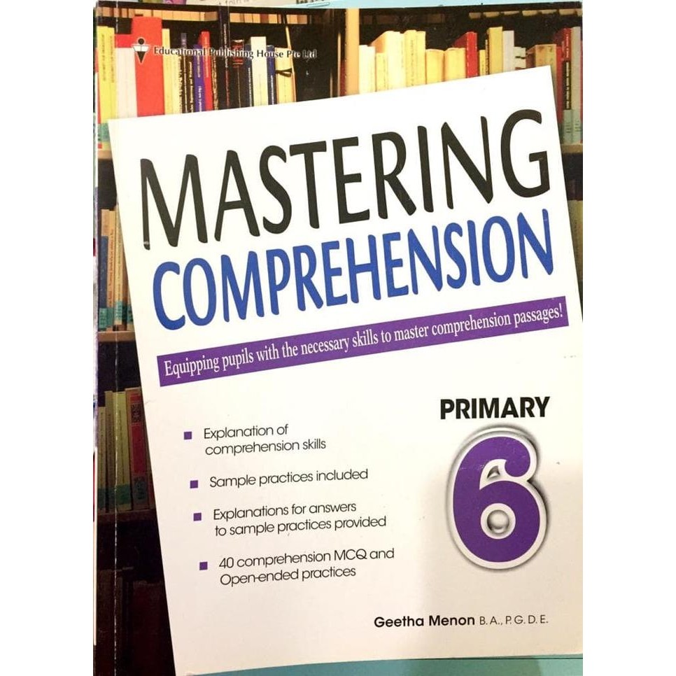 

PRIMARY 6 MASTERING COMPREHENSION