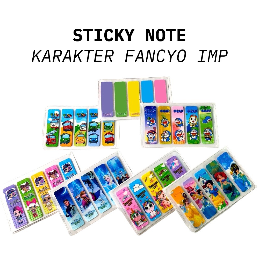 

♚1set 90pcs Stick notes fancy HOLOGRAM / sticky notes / pembatas buku / pembatas buku fancy♚