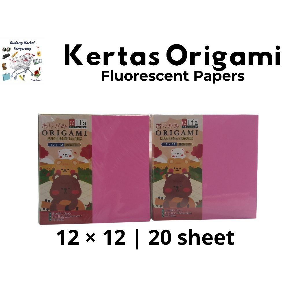 

KERTAS ORIGAMI UK 12 × 12 Isi 20 Sheet