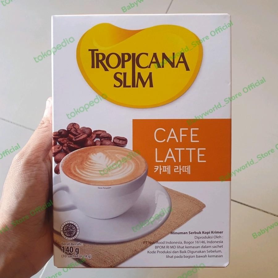 

Tropicana Slim Cafe Latte Minuman Serbuk Kopi ( 10 Sachets )