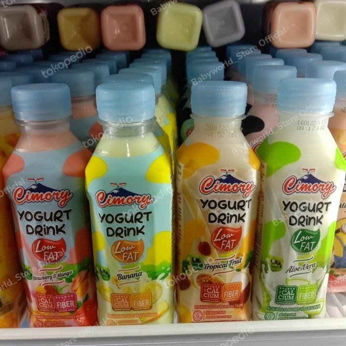 

Cimory Yogurt Drink Lowfat 240ml Rasa Aloe Vera / Banana / Strawberry & Mango / Tropical Fruit