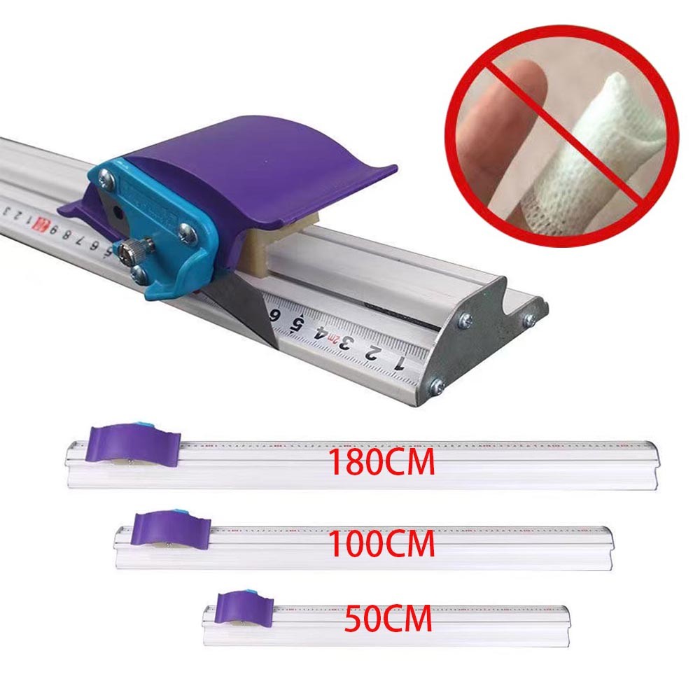 

New 180CM Aluminum Manual Sliding KT Board Trimmer Cutting Ruler, Photo Paper Trimmer Ruler, Photo PVC PET Cutter with Ruler