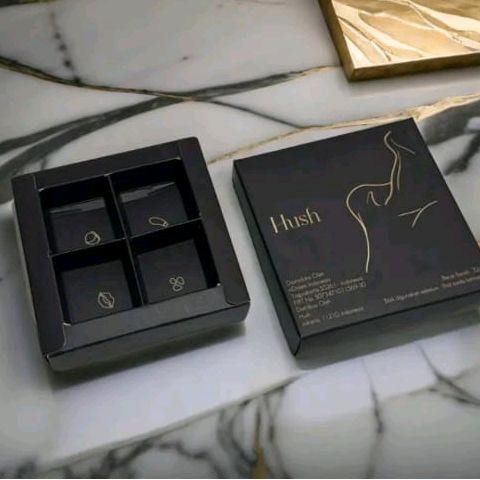 

HUSH Cokelat Isi 4 pcs Coklat Cinta Pasangan Chocolate Food Snacks