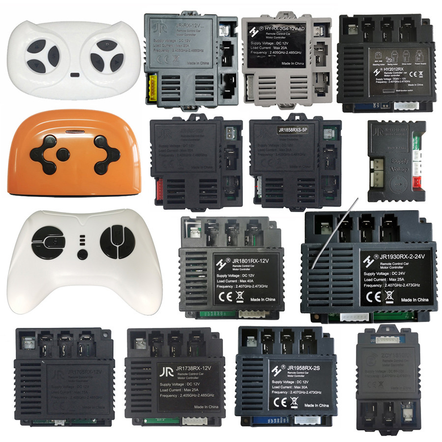 JR-RX-12V Children's electric car bluetooth remote control receiver, smooth start controller JR1958R