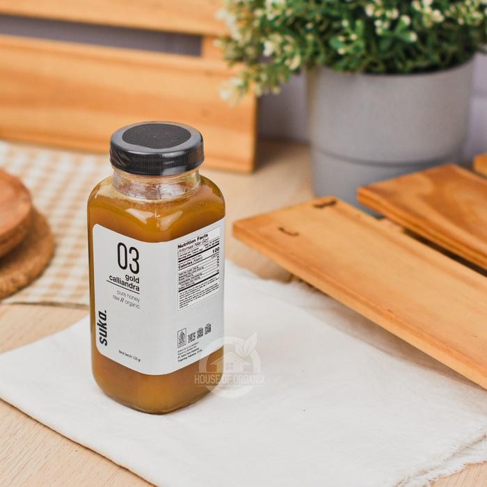 

Suka Organic Gold Calliandra Honey / Madu Kaliandra 320gr murni