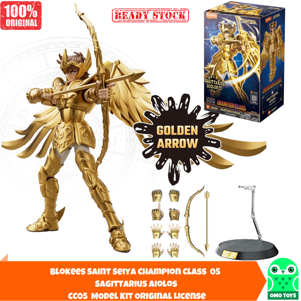 Blokees Saint Seiya Champion Class  05  Sagittarius Aiolos CC05 Model Kit Original