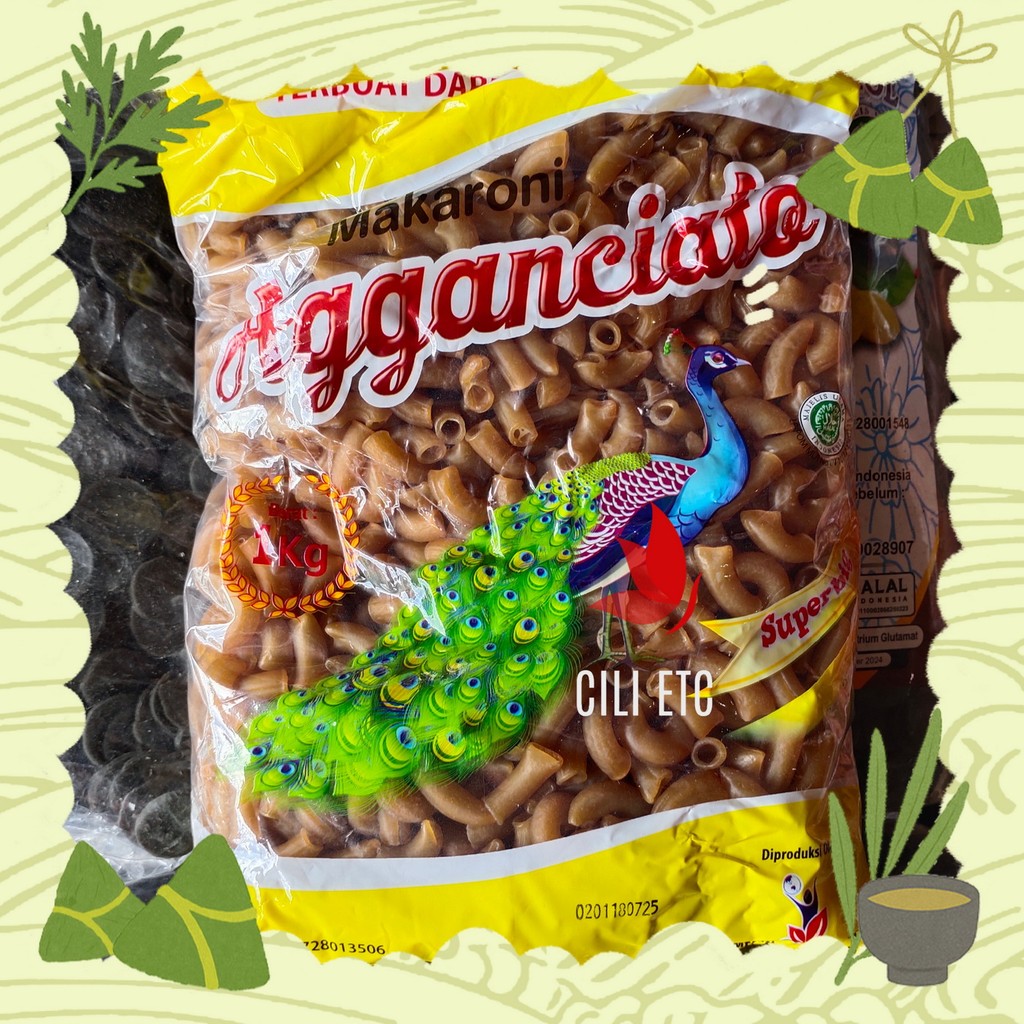 

[1Kg] Makaroni Goreng Super Mekar Agganciato Merak Macaroni - CILI ETC
