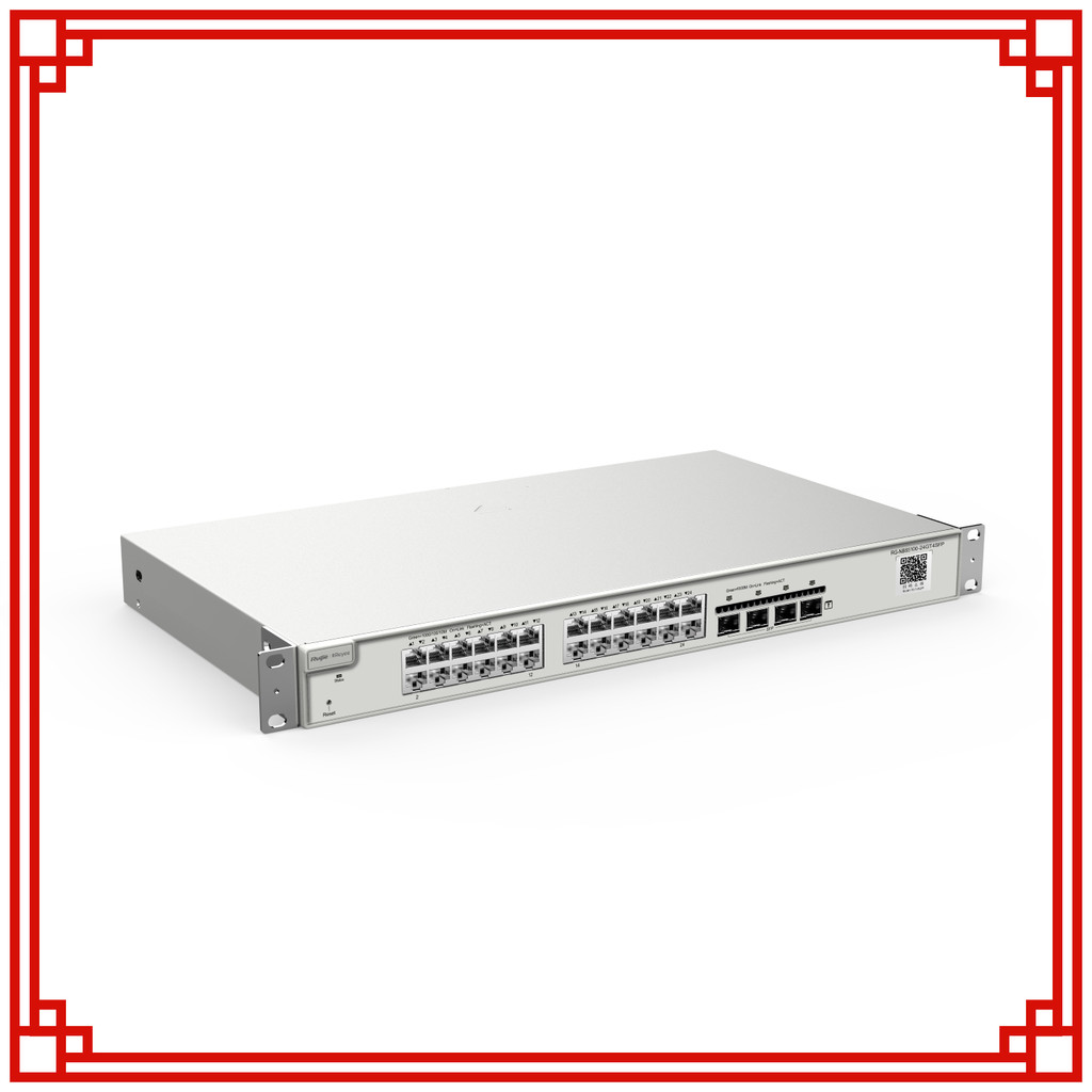 RUIJIE RG-NBS5200-24GT4XS Switch Managed 24 Port Gigabit dan 4 Port SFP+ Solusi Networking Lengkap