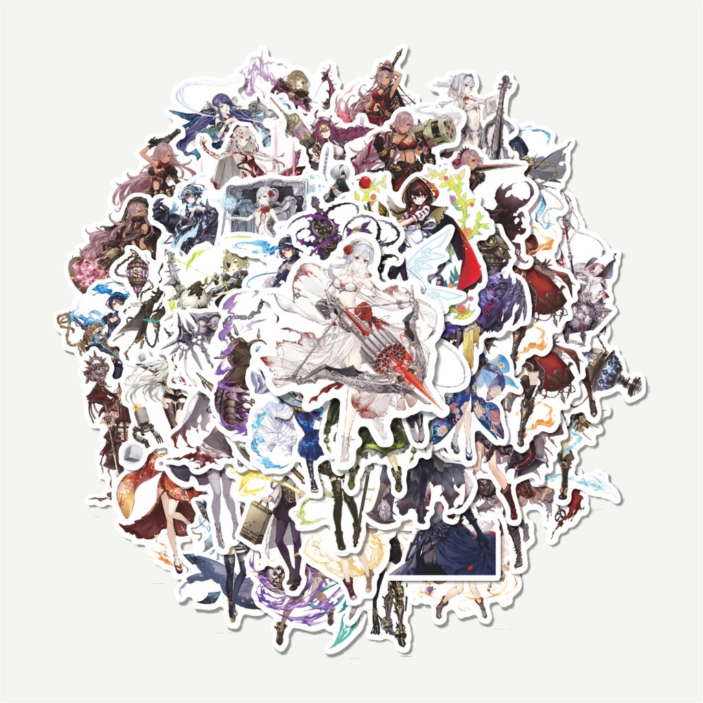 

Sticker Pack Stiker Game Sinoalice | Sticker TUMBLR | Stiker LAPTOP KOPER HELM