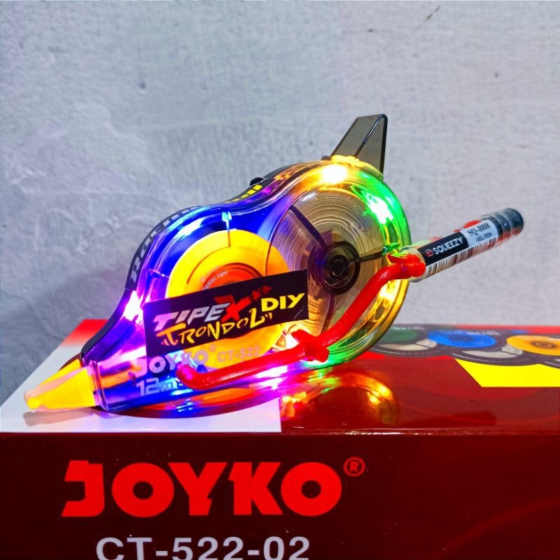 

[MAC] Tip Ex Trondol sudah jadi lampu LED Rainbow (bisa buat penghapus)