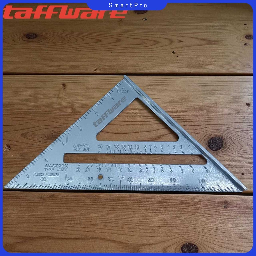 

Taffware Penggaris Siku Mistar Triangle Ruler Aluminium Alloy - VK18