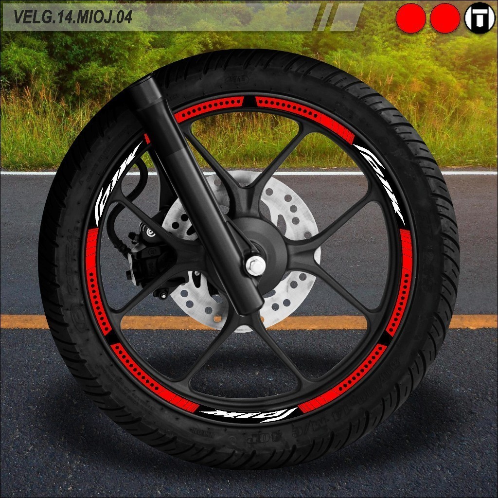 STICKER VARIASI VELG MOTOR RING 14 SEMUA TYPE MIO J 04
