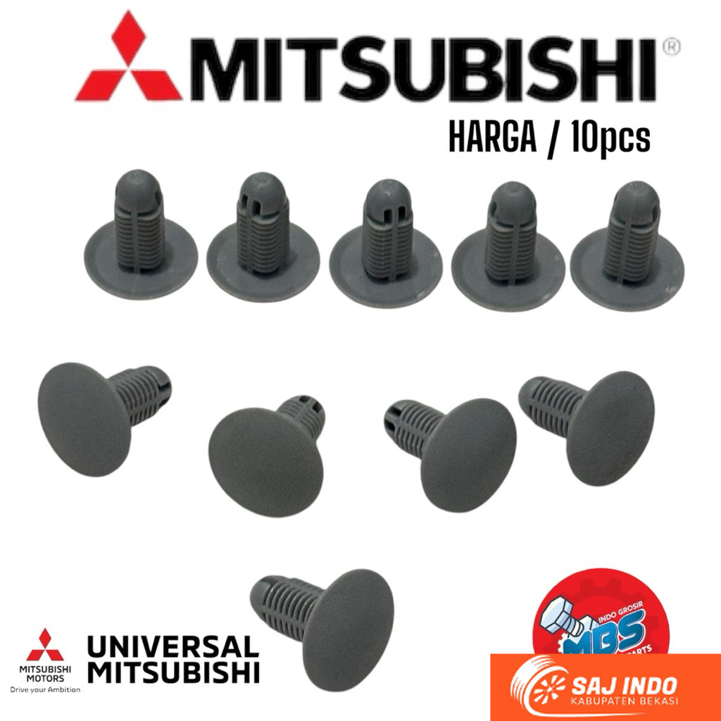 terlaris Kancing Klip Clip Plafon Mitsubishi Canter Pajero Sport dakar lacer grandis dsb Original or