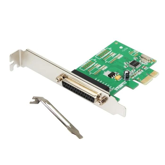Terbaru Paralel PCI Express Card 1 Port - + BRACKET MINI