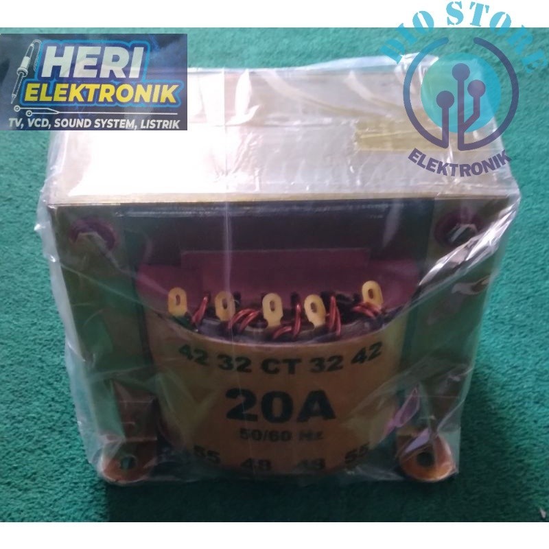 TRAFO 20 AMPER CT 55V WIJOYO TEMBAGA MURNI