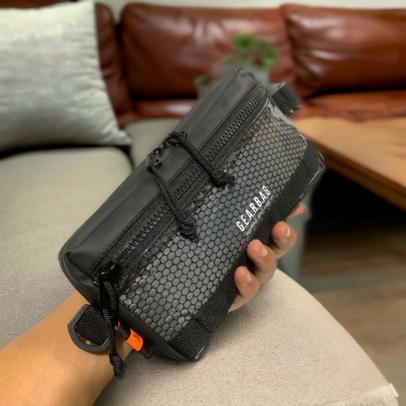 Clutch Pria Warna Hitam Multifungsi Sling bag Handbag clutch bag Tas Selempang GEAR BAG