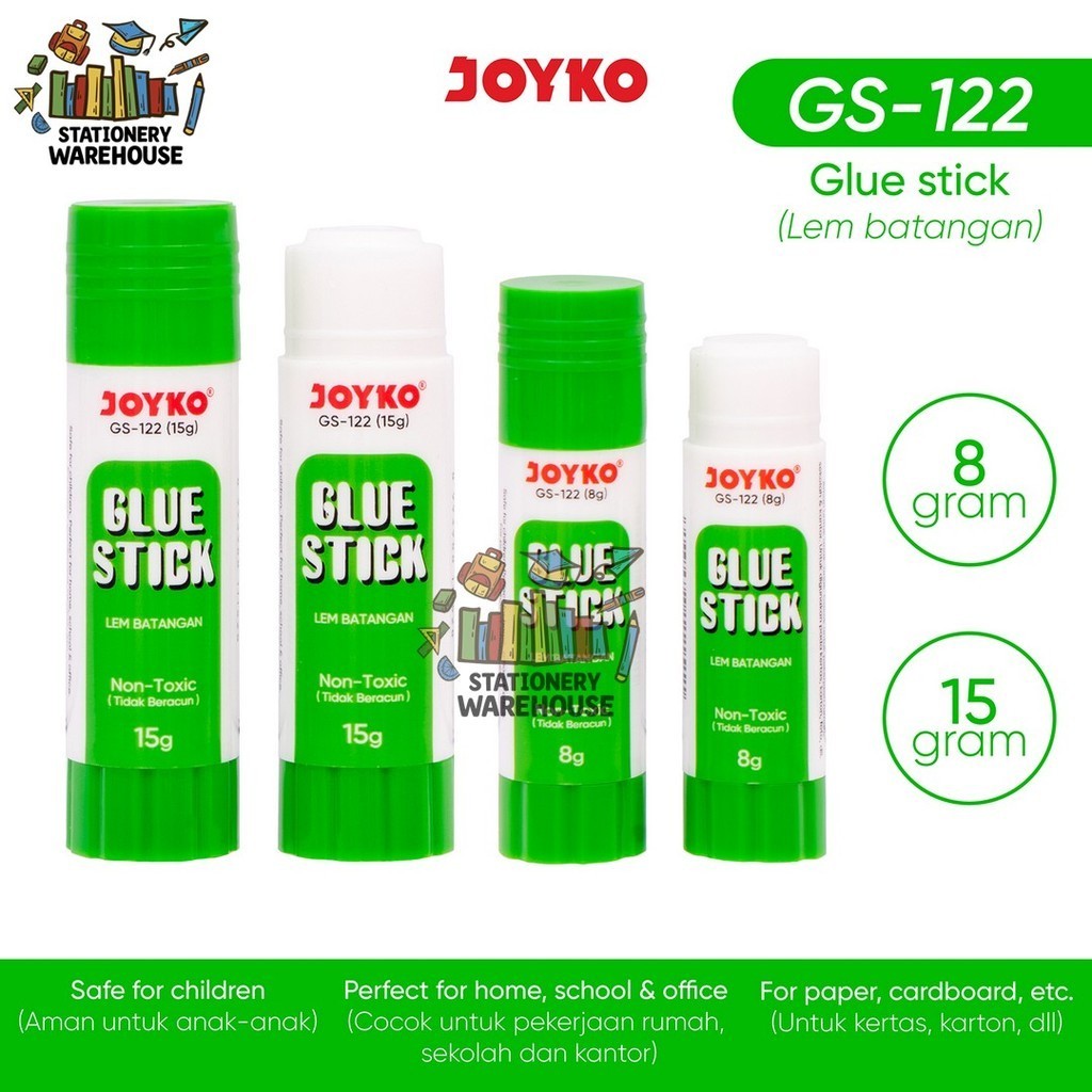 

Glue Stick Lem Batang Joyko GS-122 8 15 gr
