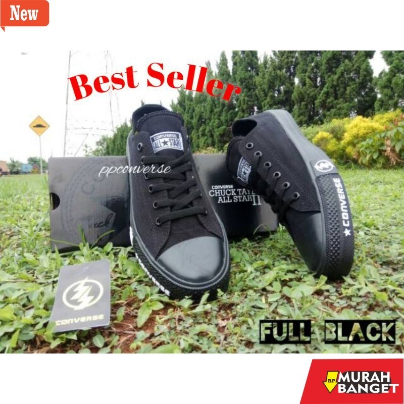 sepatu sneakers pria brand lokal Sepatu Snekaers Terbaru Converse All Star Murah Putih Hitam