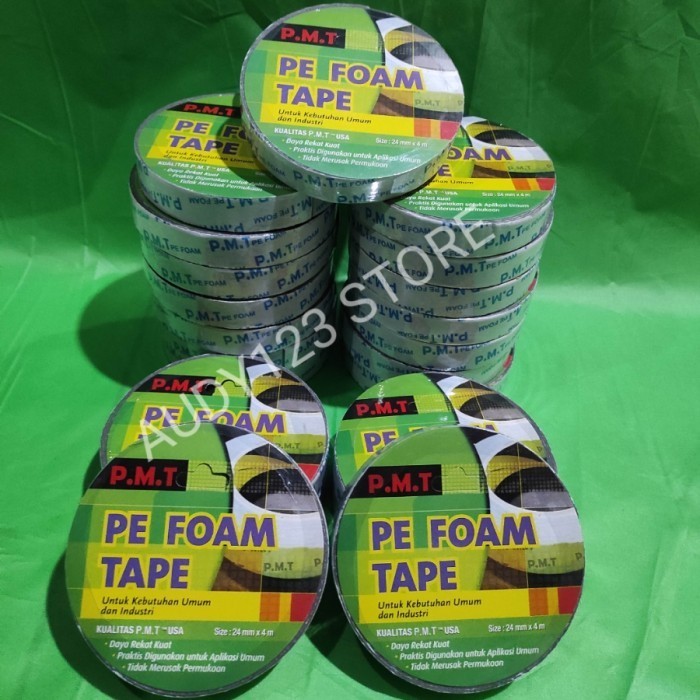 

TERMURAH !! Double Tape 20mm x 4meter PMT Setara Double Tape 3m PE Foam
